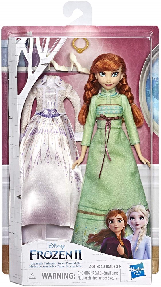 Papusa FROZEN2 Anna Cu Rochita De Schimb