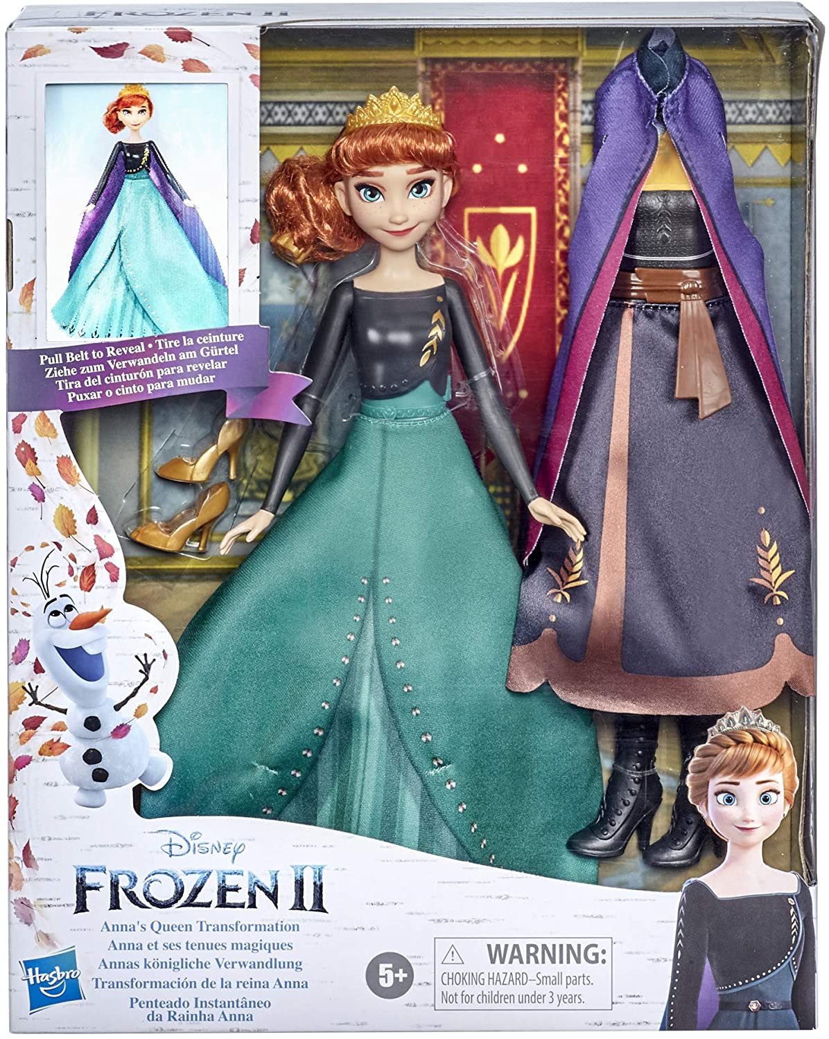 PAPUSA FROZEN2 ANNA TRANSFORMAREA FINALA