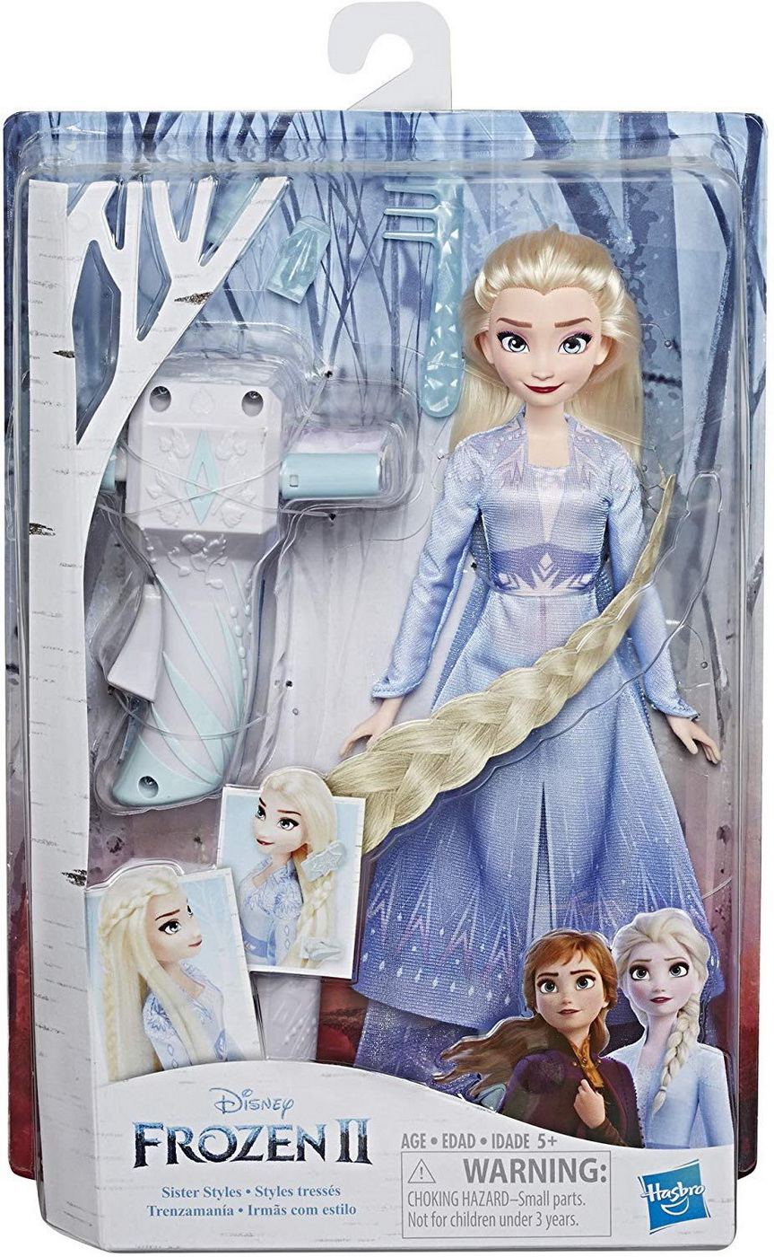 PAPUSA FROZEN2 ELSA CU PAR LUNG PENTRU IMPLETIT