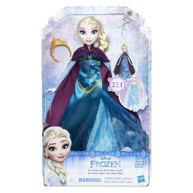 Papusa Royal Reveal Elsa