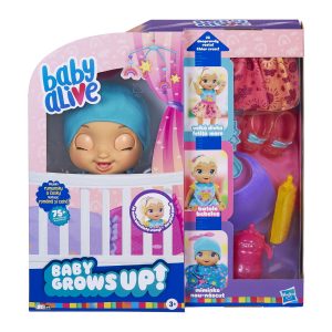 PAPUSA SURPRIZA BABY ALIVE CARE CHIAR CRESTE SI VORBESTE IN LIMBA ROMANA