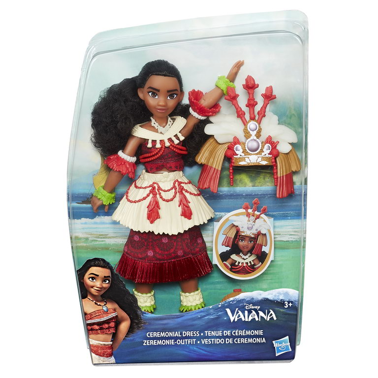 Papusa Vaiana Cu Rochia De Incoronare