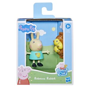 PEPPA PIG FIGURINA PRIETENII AMUZANTI IEPURASUL REBECCA 7CM
