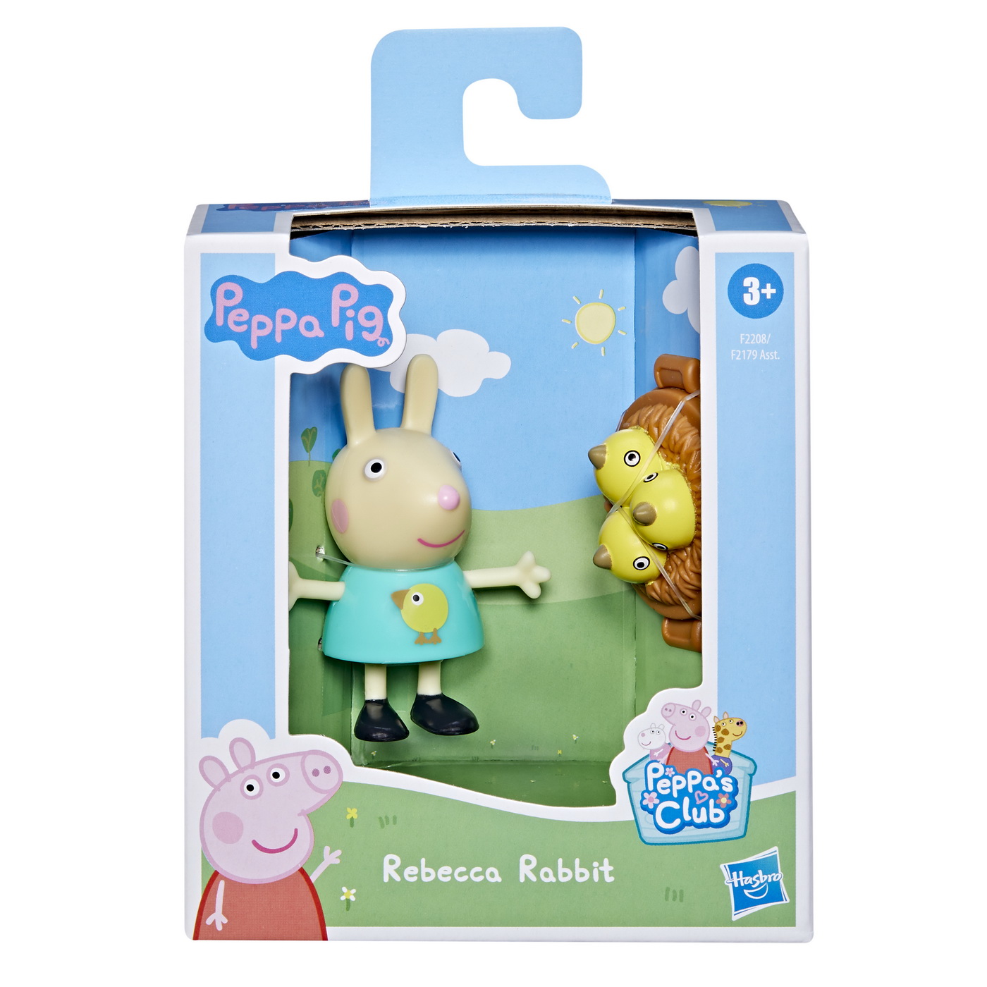 PEPPA PIG FIGURINA PRIETENII AMUZANTI IEPURASUL REBECCA 7CM