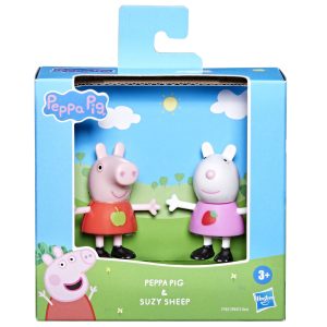 PEPPA PIG PRIETENI BUNI SET 2 FIGURINE PEPPA SI OITA SUZY