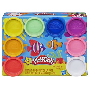 PLAY DOH SET 8 BORCANASE CURCUBEU
