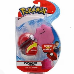 POKEMON FIGURINA DITTO IN BILA LANSATOARE