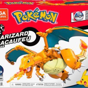 POKEMON MEGA CONSTRUX CHARIZARD DRACAUFEU GLURAK