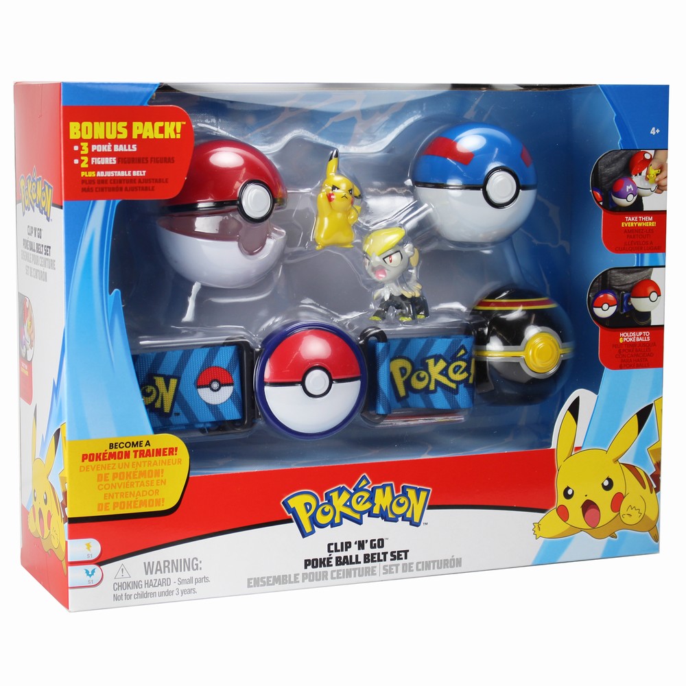 POKEMON SET CUREA CU FIGURINE SI BILE ADITIONALE