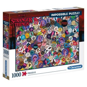PUZZLE IMPOSSIBLE STRANGER THINGS 1000 DE PIESE CLEMENTONI