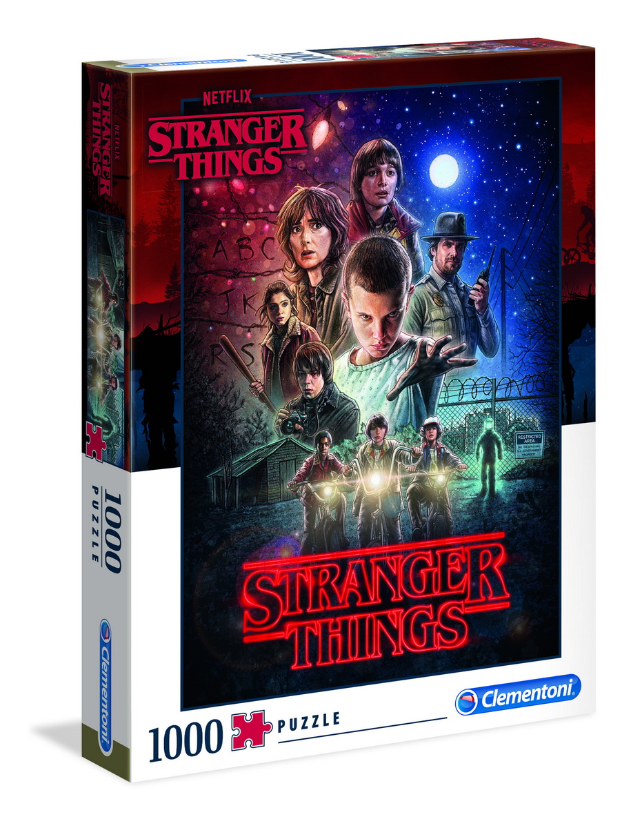 PUZZLE STRANGER THINGS 1000 DE PIESE CLEMENTONI