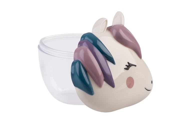Recipient Hrana Bebe Cu Capac, Melii Luxe, Model Unicorn