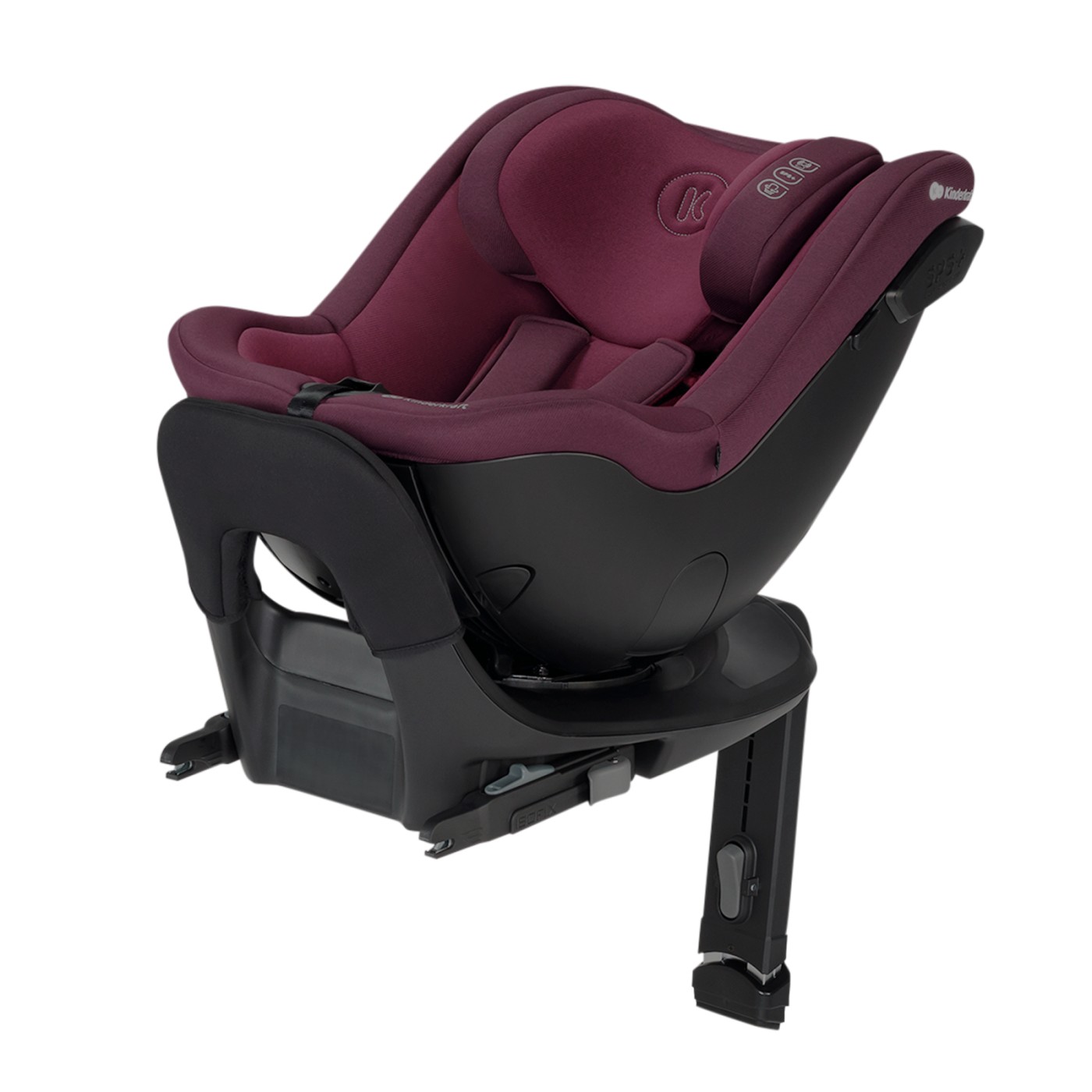 Scaun Auto Kinderkraft I-Guard Pro I-Size 61-105 Cm, Cherry Pearl