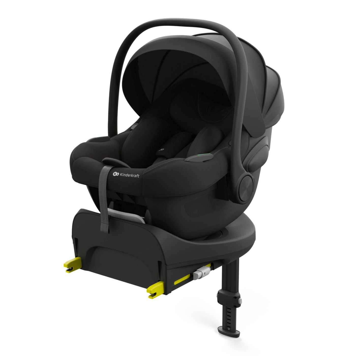 Scoica Auto Kinderkraft I-Lite Cu Baza Endura Safe Fx Black