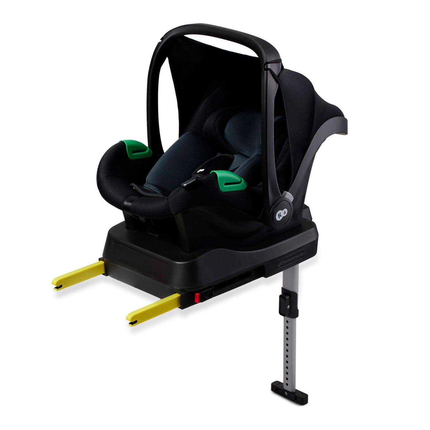 Scoica Auto Kinderkraft Mink Pro I-Size 40-75 Cm + Baza Zestaw Black