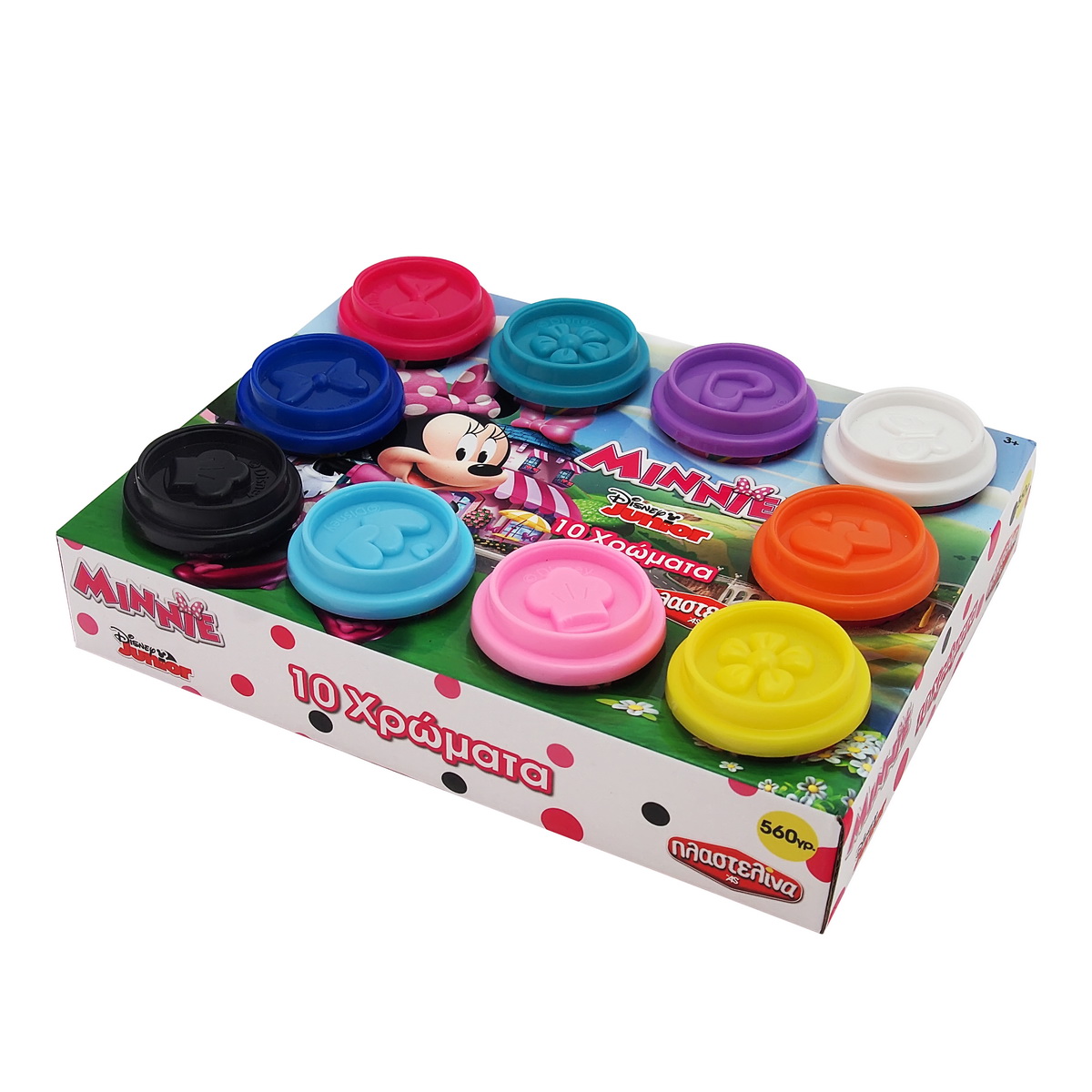 Set 10 Cutii Cu Plastilina Minnie