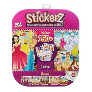 SET 150 DE AUTOCOLANTE STICKERZ REUTILIZABILE MEREU LA MODA