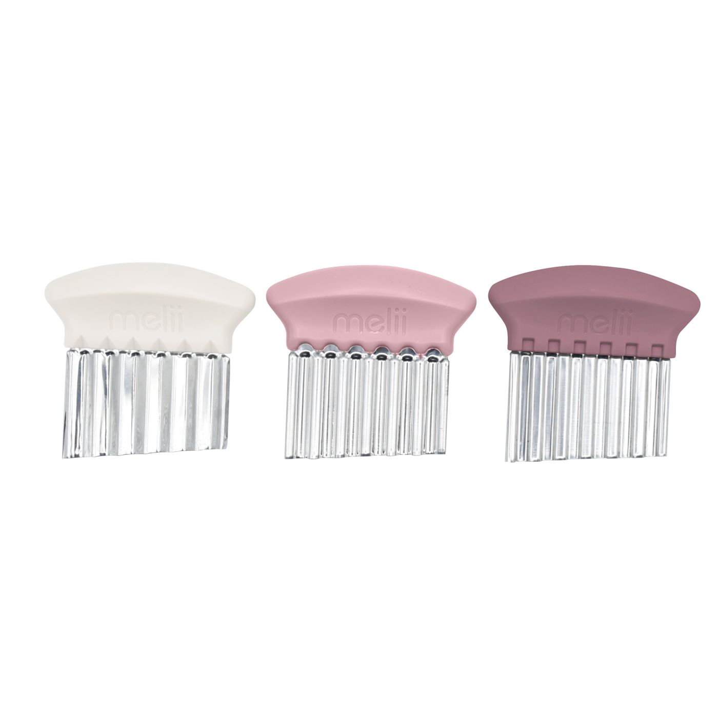 Set 3 Cutite Pentru Gustari, Melii, Roz Ivoire Mura