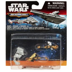 SET 3 FIGURINE MICROMACHINES EPISODUL VII FOREST BATTLE