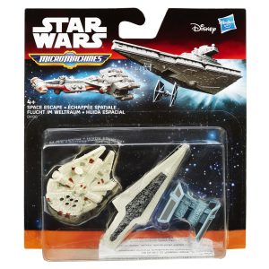 SET 3 FIGURINE MICROMACHINES EPISODUL VII SPACE ESCAPE