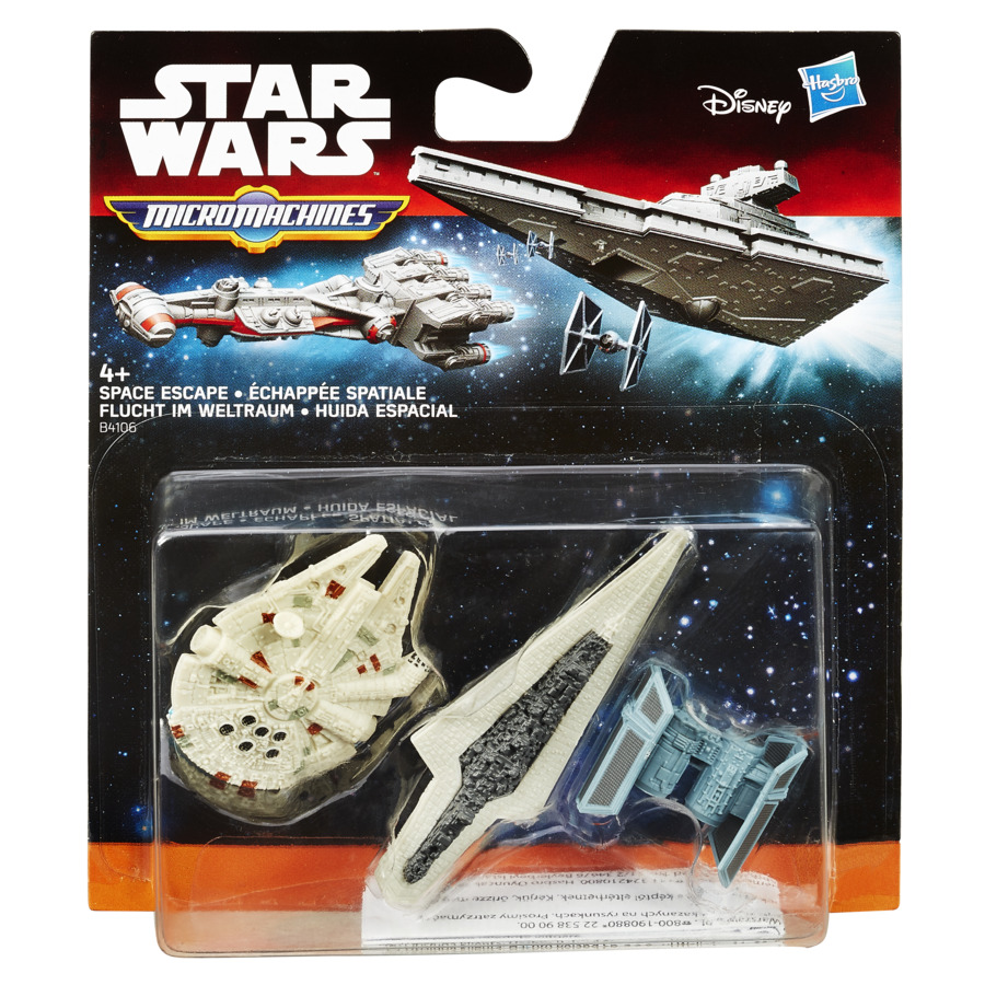 SET 3 FIGURINE MICROMACHINES EPISODUL VII SPACE ESCAPE