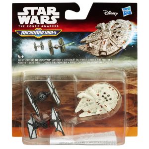SET 3 FIGURINE MICROMACHINES EPISODUL VII TIE FIGHTER