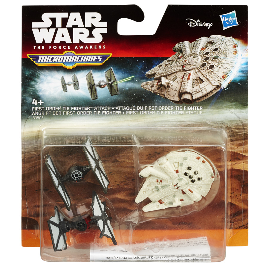 SET 3 FIGURINE MICROMACHINES EPISODUL VII TIE FIGHTER
