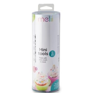 SET 5 PIESE MINI USTENSILE BAKING, MELII, COLORATE