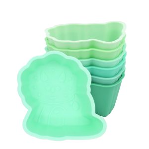 SET 6 FORME DE GATIT SILICON, MELII, MODEL DINOZAUR