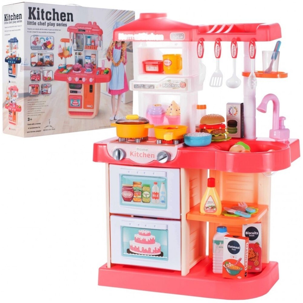 SET BUCATARIE MALPLAY CU LUMINI SUNETE SI ACCESORII