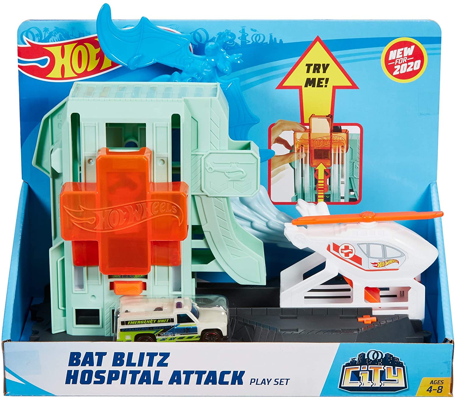 Set De Joaca How Wheels Atacul Spitalului
