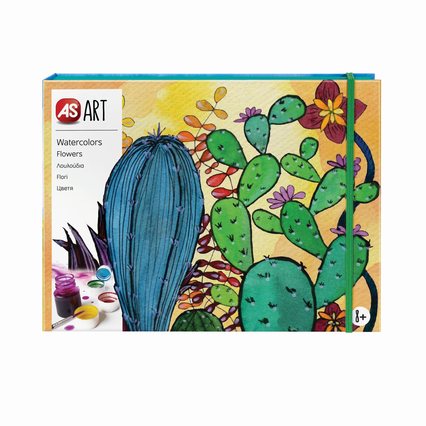 Set Desen As Art Acuarela Flori
