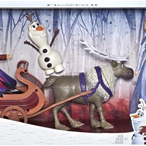 SET FROZEN2 CU SANIE SI PAPUSI