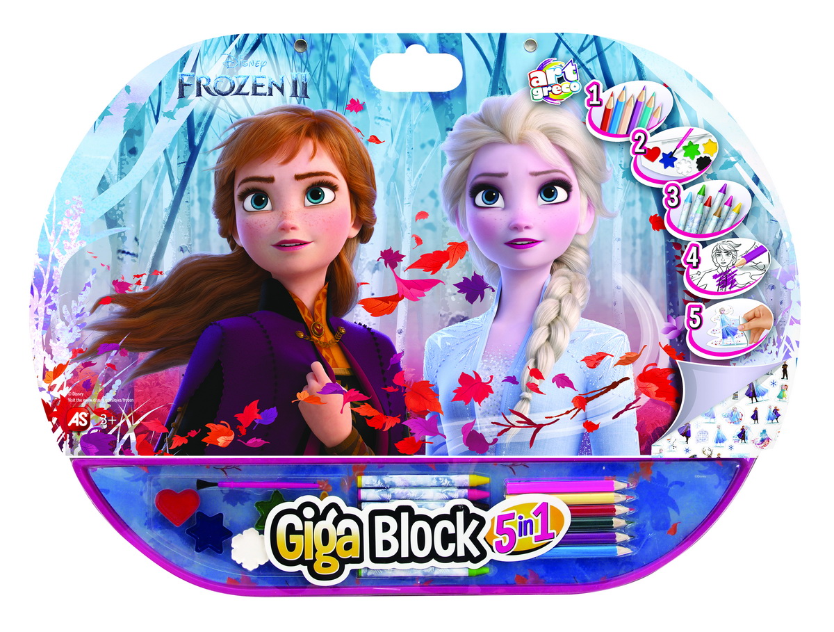 SET PENTRU DESEN 5IN1 GIGABLOCK FROZEN2