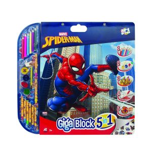 SET PENTRU DESEN 5IN1 GIGABLOCK SPIDER-MAN