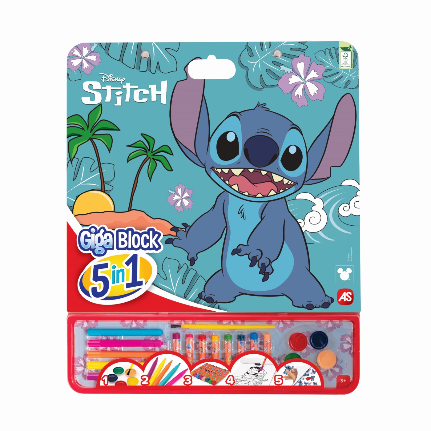 SET PENTRU DESEN GIGA BLOCK 5 IN 1 STITCH