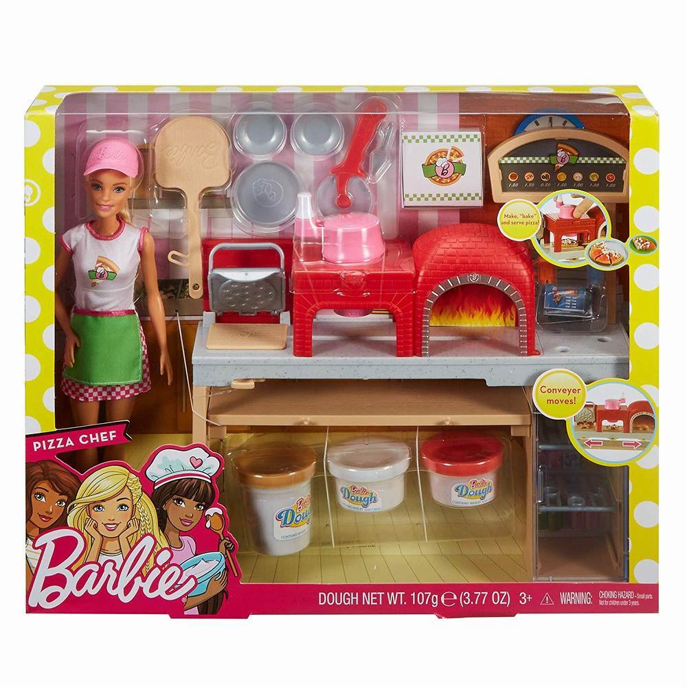 Set Pizzerie Barbie Cu Papusa