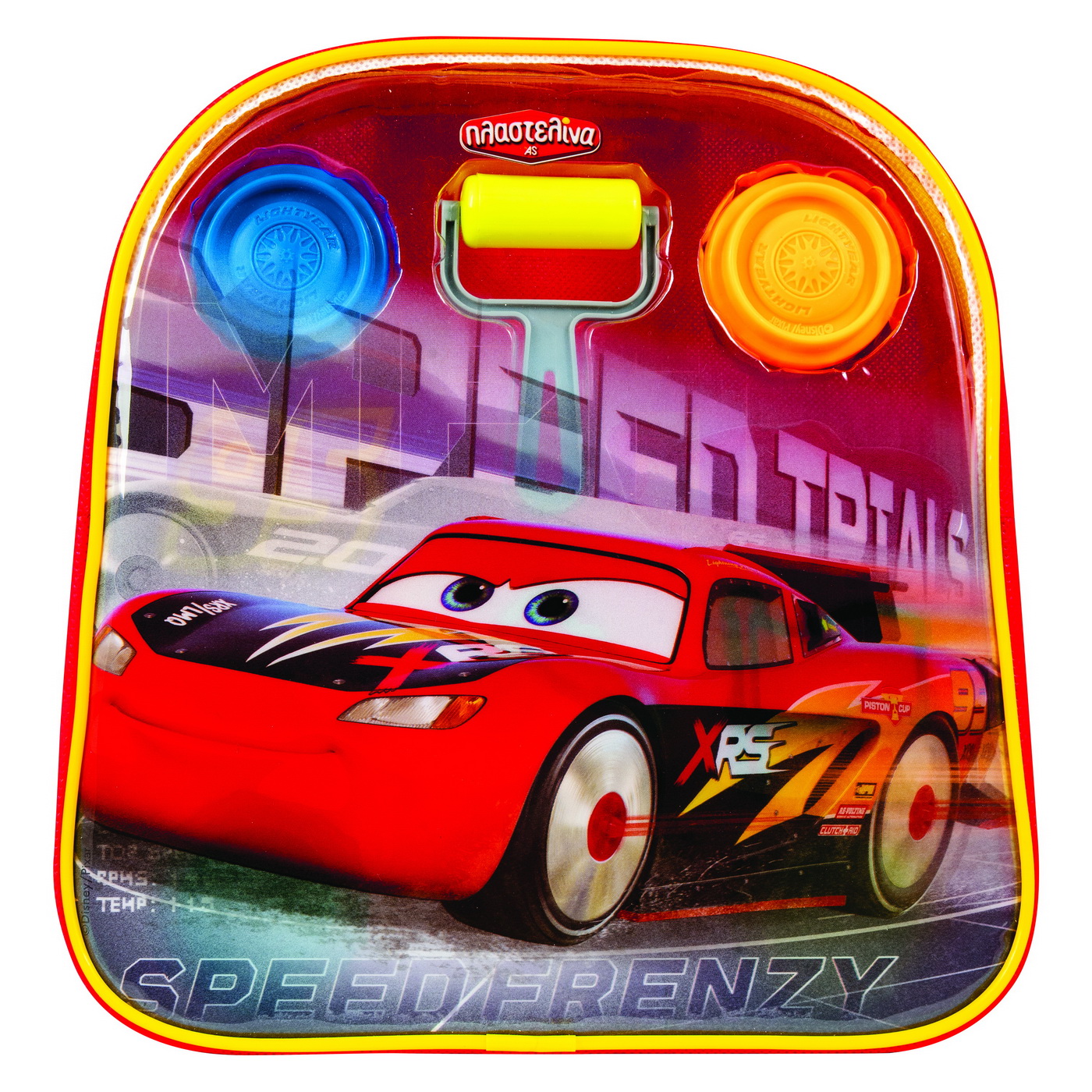 Set Plastilina In Gentuta Pvc Design Cars