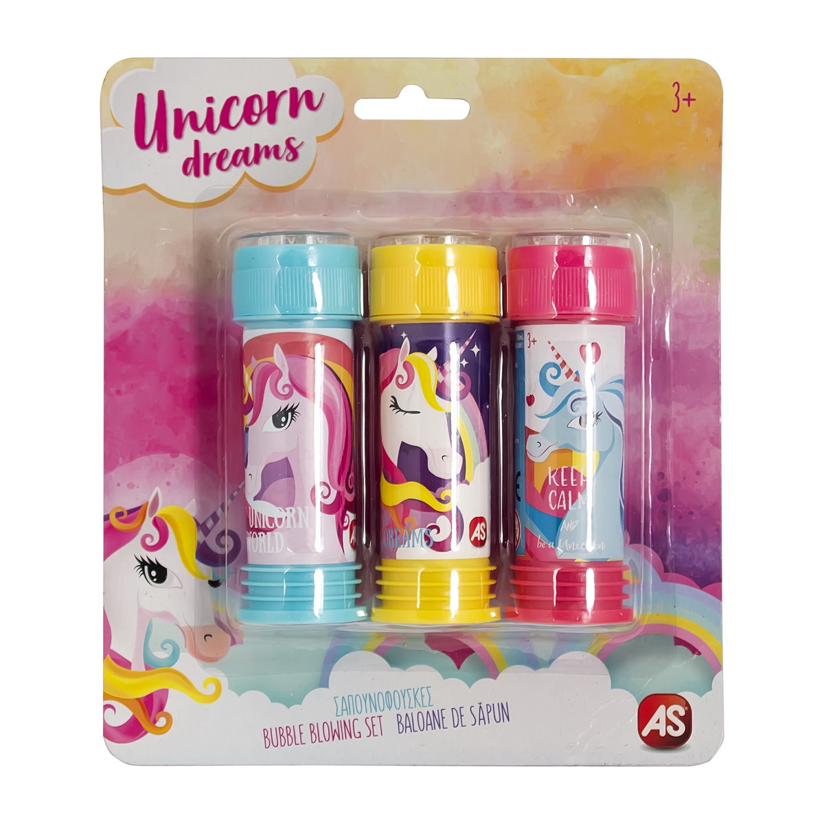 Set Unicorn 3 Tuburi Baloane De Sapun