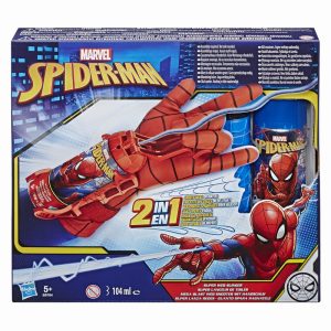 SPIDER-MAN LANSATOR CU MANUSA 2IN1 CU SPUMA SI APA