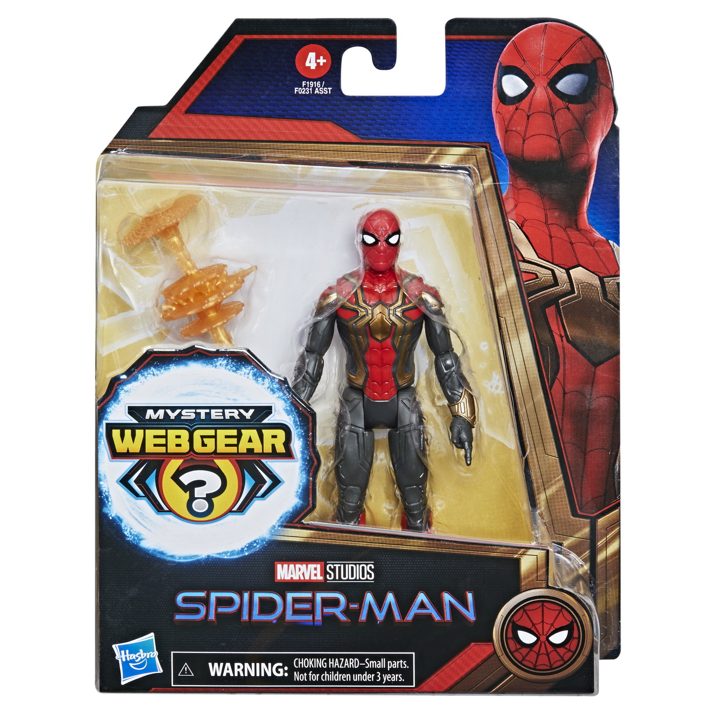 SPIDER-MAN MYSTERY WEBGEAR FIGURINA IRON SPIDER 15CM
