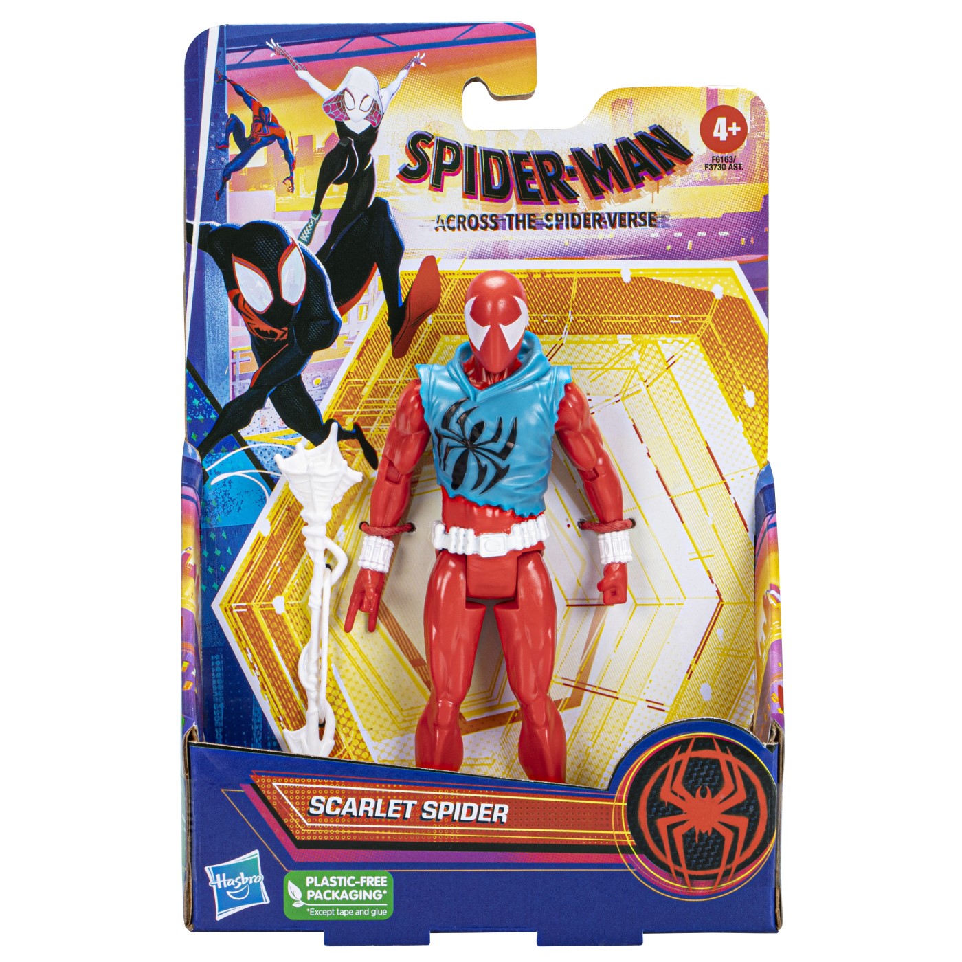 SPIDERMAN VERSE FIGURINA SCARLET SPIDER 15CM