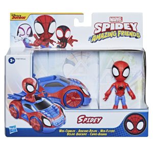 SPIDEY PRIETENII EXTRAORDINARI SET VEHICUL SI FIGURINA SPIDEY