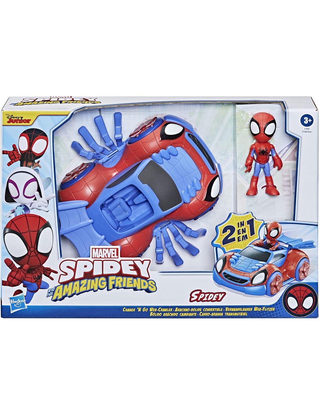 Spidey Prietenii Extraordinari Set Vehicul Si Figurina Miles Morales