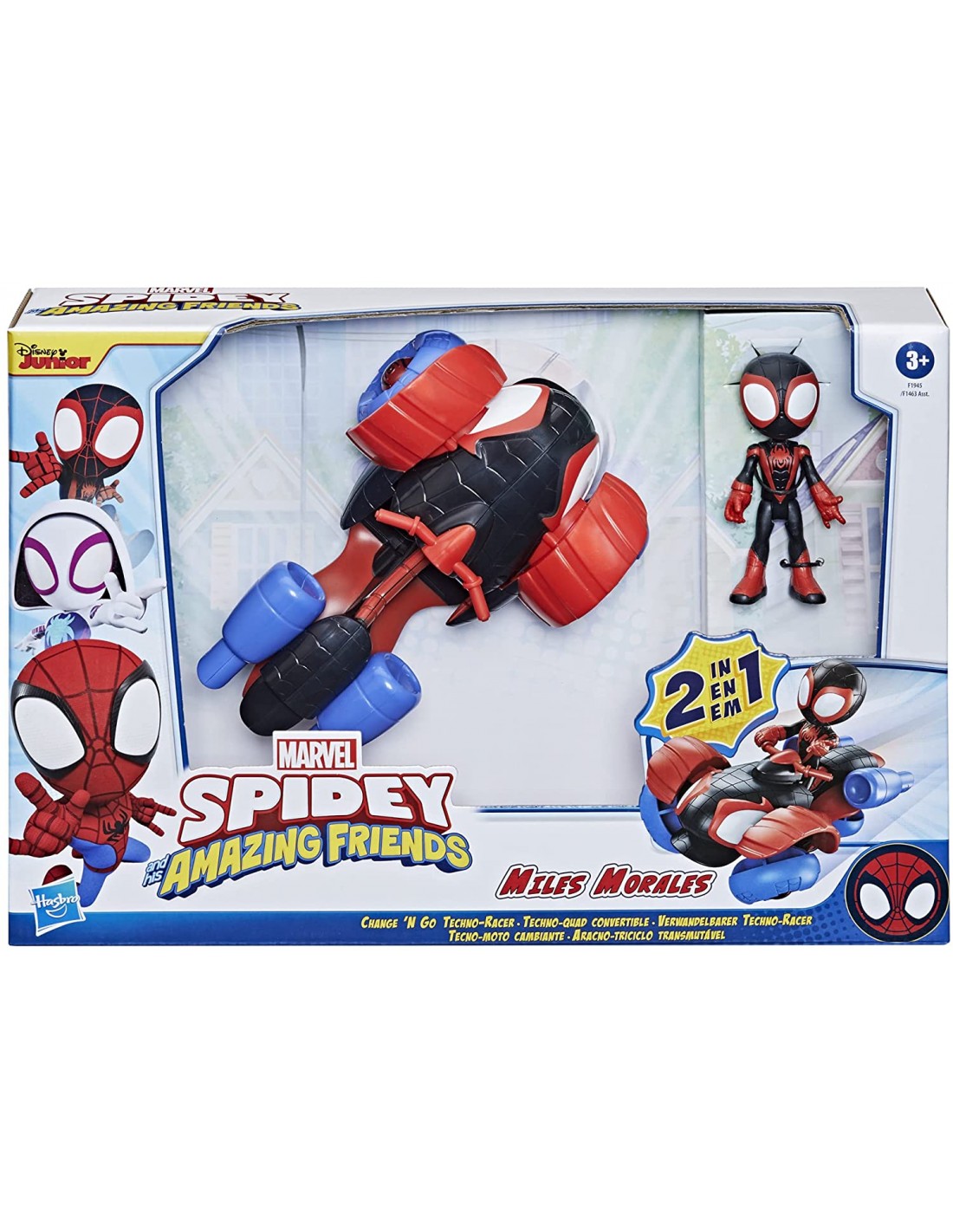 Spidey Prietenii Extraordinari Set Vehicul Si Figurina Spidey