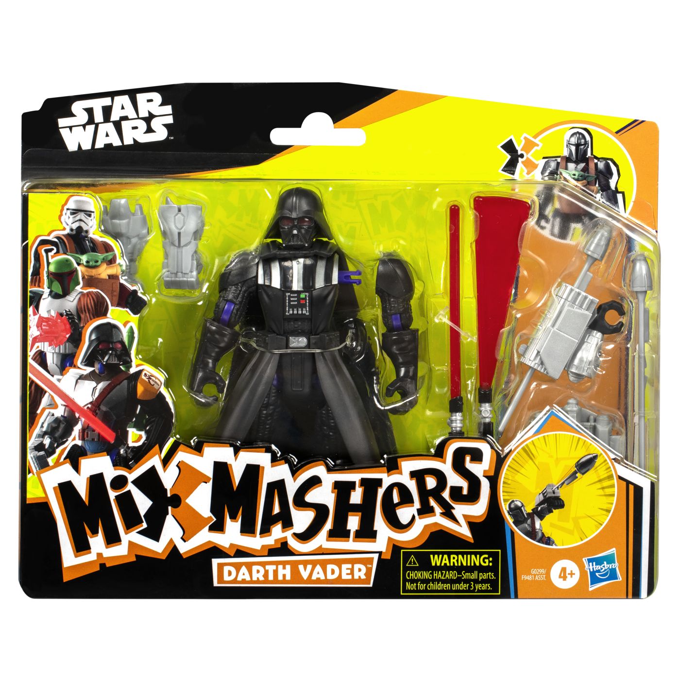 Star Wars Mix Mashers Deluxe Set Figurina Darth Vader 12CM Si Accesorii