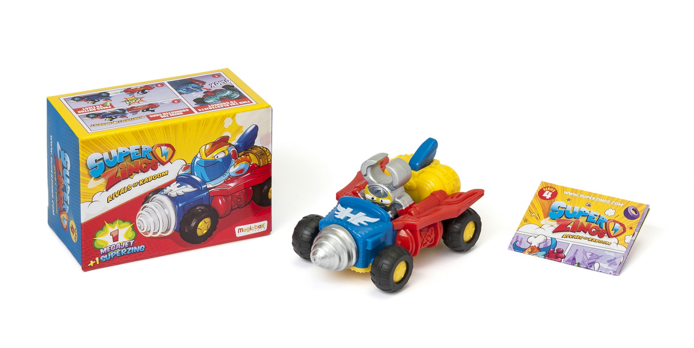 SUPERZINGS 4 MEGAJET TORNADO SPIKE ALBASTRU