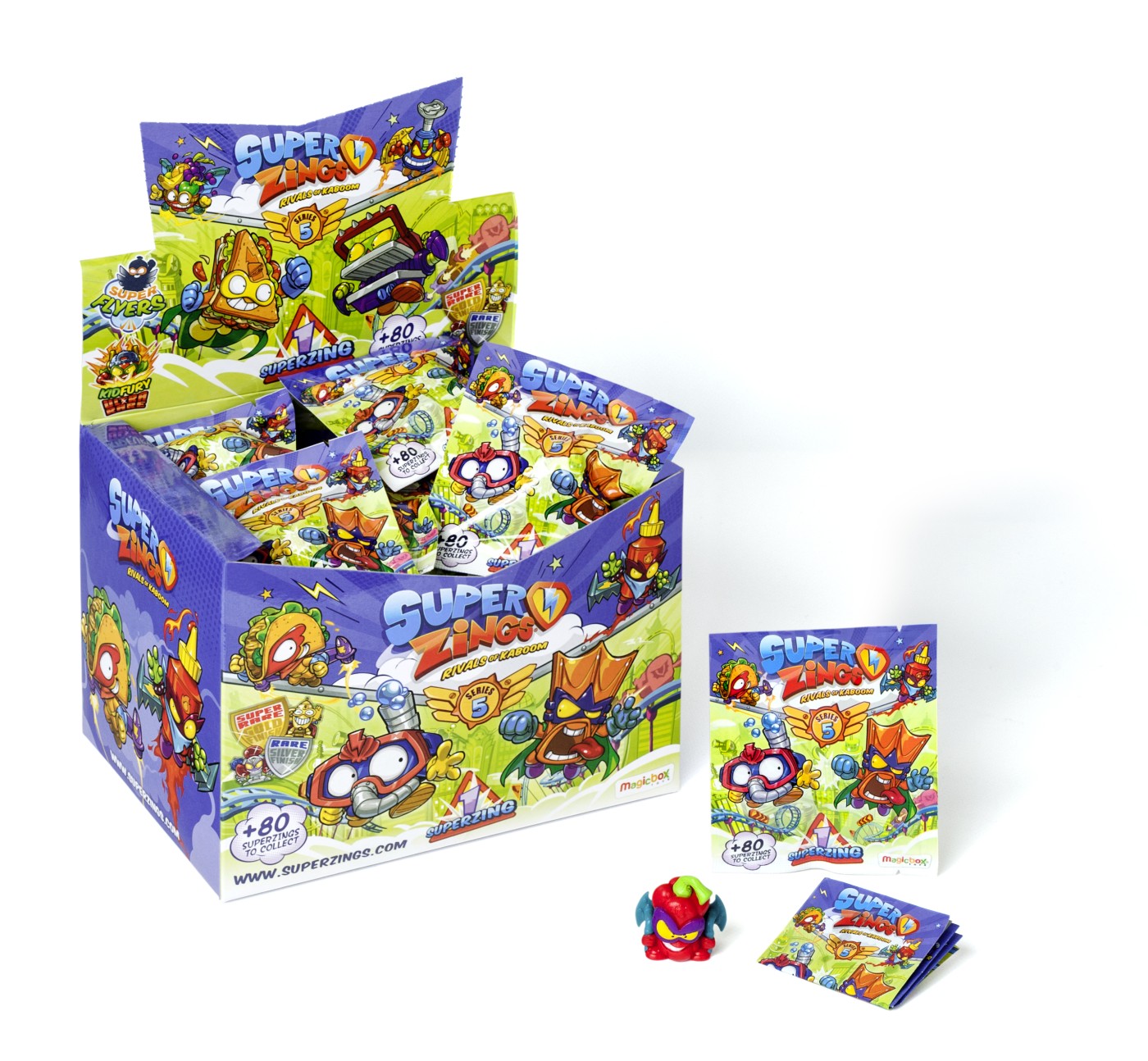 SUPERZINGS 5 PACHET 1 FIGURINA