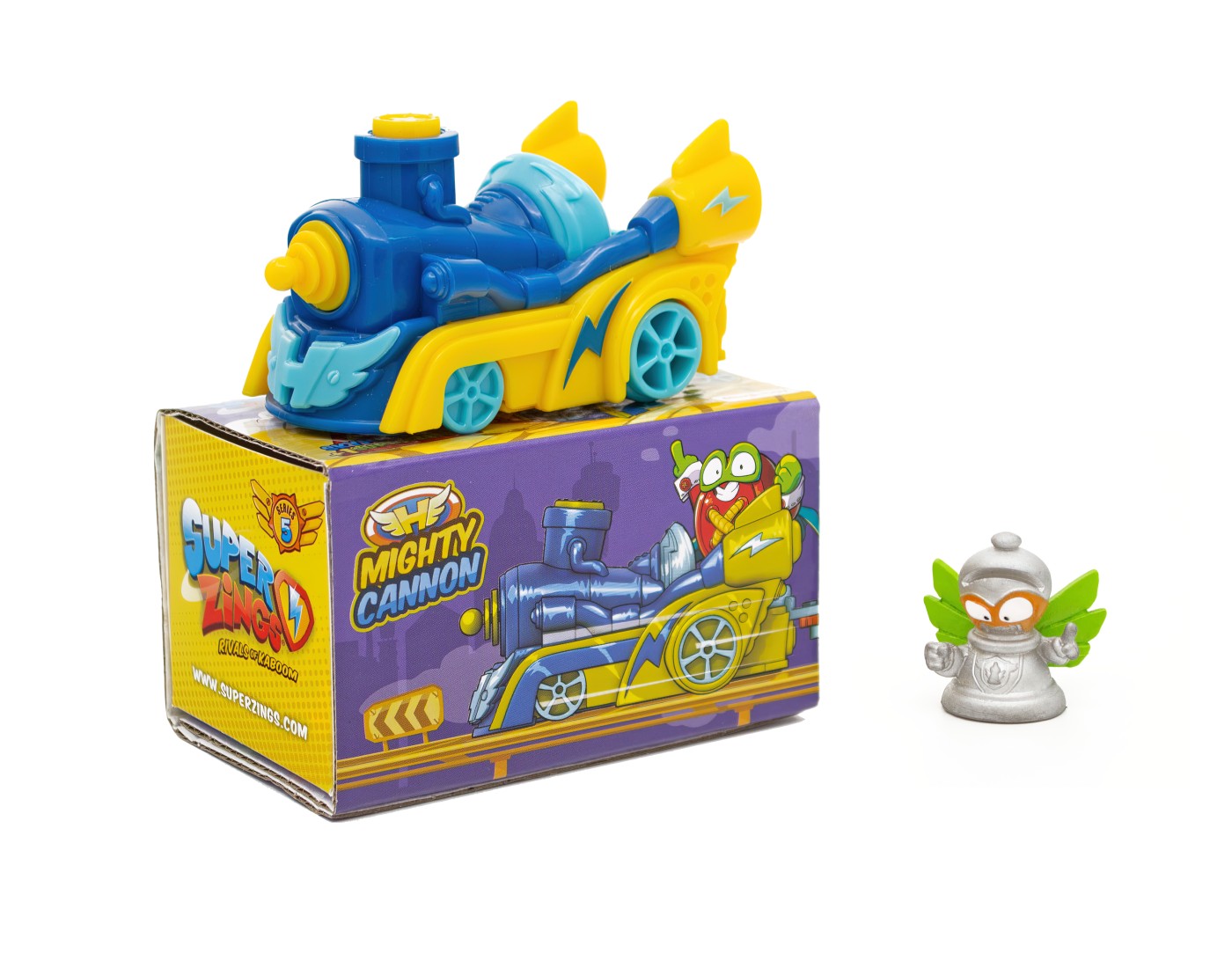 Superzings 5 Skyracer Mighty Cannon Albastru