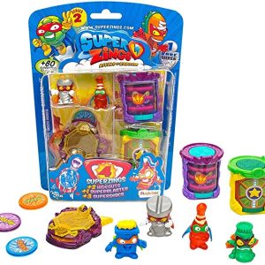 SUPERZINGS II SET 4 FIGURINE SI ACCESORII